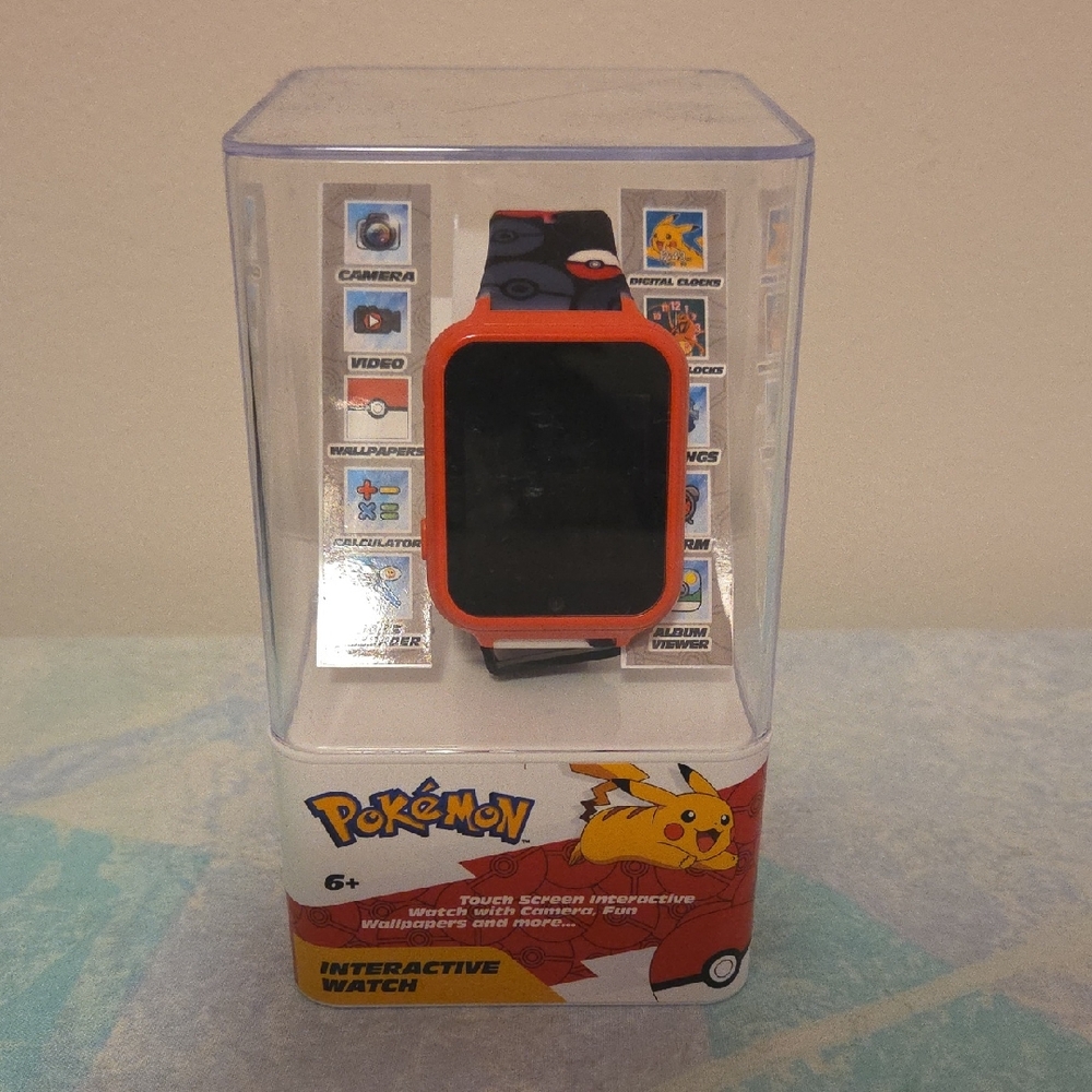Kids Interactive Pokemon Watch with Camera and Video Recorder BRAND NEW
